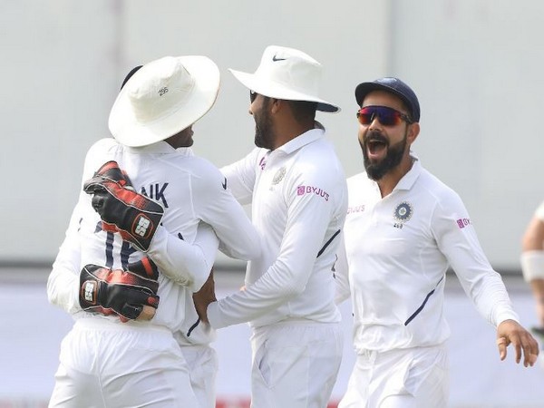 India defeated South by 137 runs and an innings on day four here in Pune on Sunday. (Photo/ BCCI Twitter)