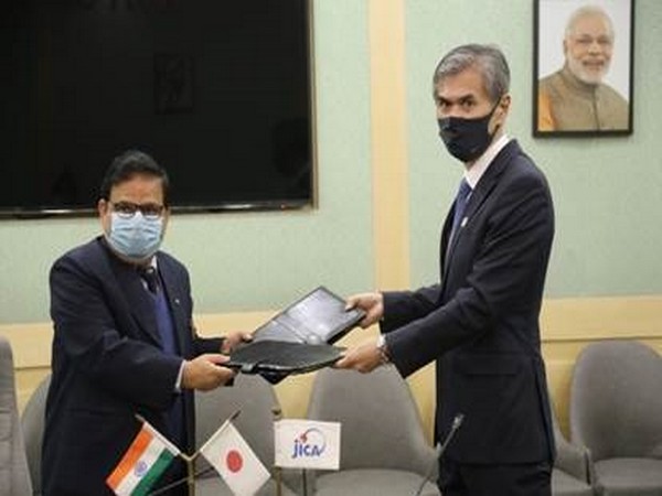 Mohapatra (left) with Matsumoto in New Delhi