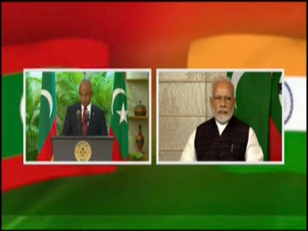 Maldives President Ibrahim Mohamed Solih and Prime Minister Narendra Modi