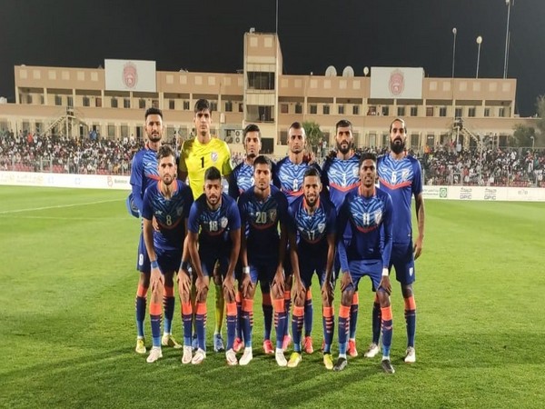 India football team ahead of the friendly match against Bahrain (Image: AIFF)