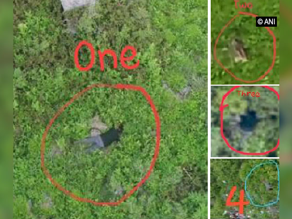 Bodies of Pak four regulars and terrorists killed by Indian Army while they were attempting to infiltrate.  