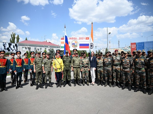 Indian soldiers have arrived in Russia for the Indra-2021 drills in the Volgograd Region on Monday. (Photo Credit: India Army)