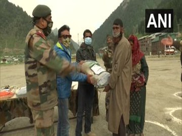  Indian Army with support from corporates distributes relief items to poor and the needy