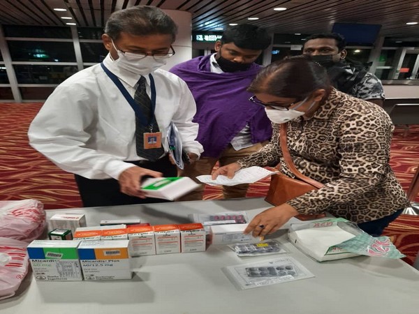 Indian nationals stranded at Kuala Lumpur International Airport (KLIA) being aided by the Indian Embassy on Sunday.