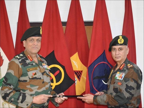 Lt Gen Anindya Sengupta takes charge as the General Officer Commanding of Leh-based Fire and Fury Corps