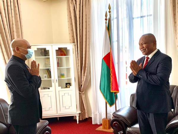Indian envoy Abhay Kumar called on Madagascar PM