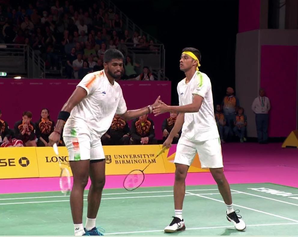 Indian Badminton team delivered great performance in CWG 2022. (Photo- Anurag Thakur Twitter)