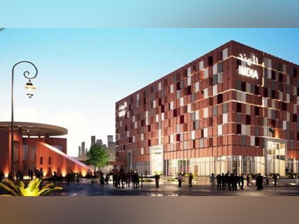 Glimpse of the India Pavilion at Expo 2020 Dubai