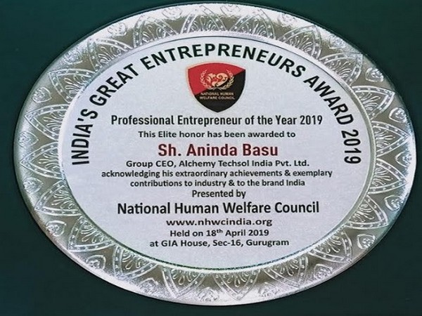 India's Great Entrerpreneurs Award 2019