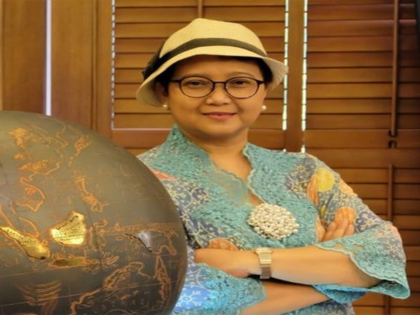 Indonesian foreign minister Retno L. P. Marsudi (Picture credits: Menteri Luar Negeri Republik Indonesia/Twitter)