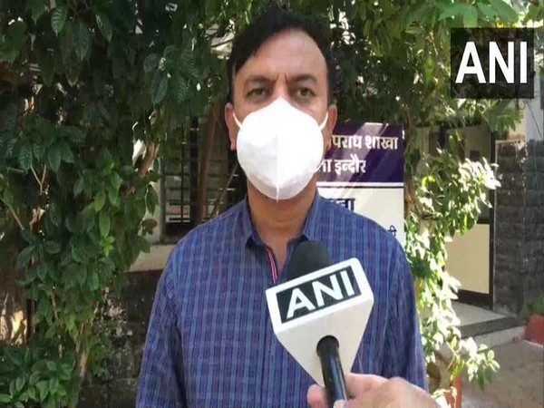 ASP, Anil Patidar speaking to ANI on Saturday.  [Photo/ANI]