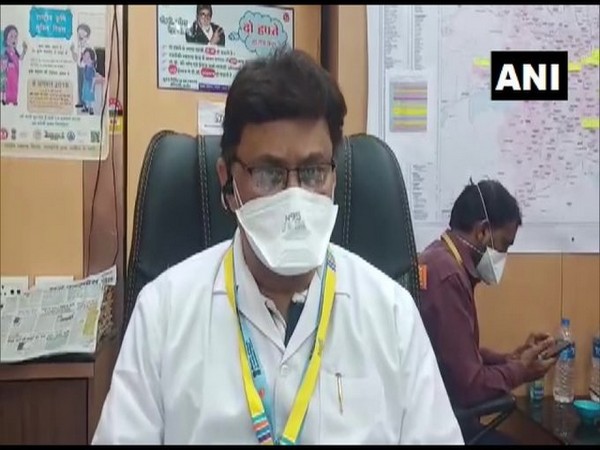 Praveen Jadiya speaking to ANI in Indore on Friday.