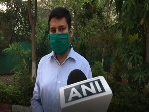 Harinarayan Chari Mishr, DIG, Indore Police speaking to ANI on Tuesday. Photo/ANI