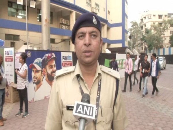 Additional Superintendent of Police, Anil Patidar talking to ANI in Indore. Photo/ANI
