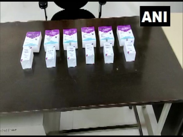 Remdesivir injections recovered from black marketeers in Indore. (Photo/ ANI)