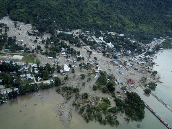 Flash floods hit Indonesia's easternmost Papua province hard on Saturday night.