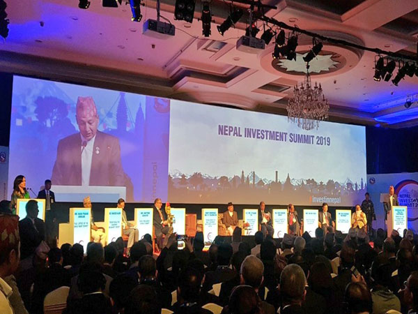 Nepal Prime Minister KP Sharma Oli inaugurated the summit.