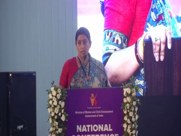 Union Minister for Women and Child Development Smriti Irani. (Photo/ANI)
