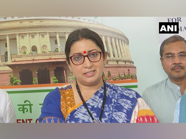 Women and Child Development Minister Smriti Irani. (Photo/ANI)