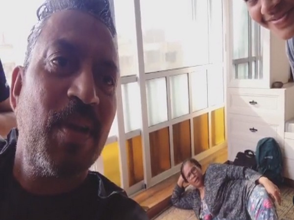 A screengrab from an old family video of late Irrfan Khan, his wife Sutapa and son Ayan (Image Source: Instagram)