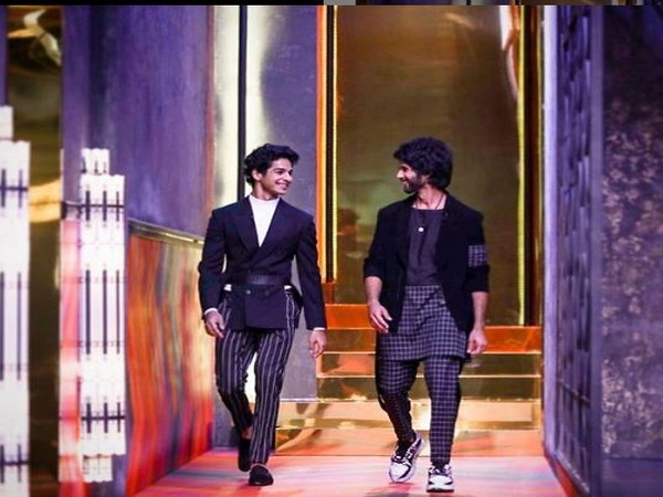 Ishaan Khatter and Shahid Kapoor (image courtesy: Instagram)