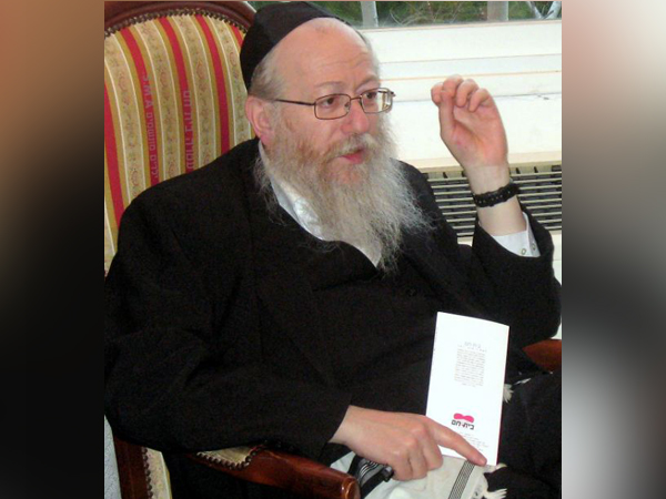 Israeli Health Minister Yaakov Litzman (File photo)