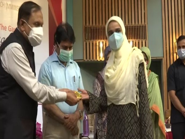 SKIMS appreciating nursing staff for serving people tirelessly. (Photo/ANI)