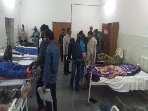 Five army personnel were injured in a road accident in Jaisalmer. Photo/ANI