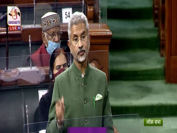 External Affairs Minister (EAM) S Jaishankar speaking in Lok Sabha on Friday.