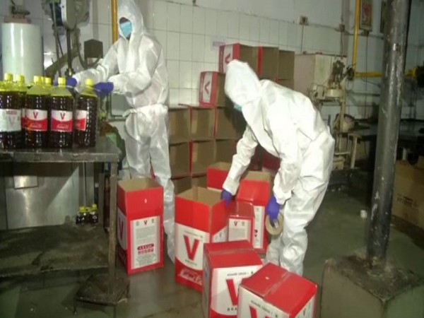 As the COVID-19 crisis continues, industrialists in Jammu and Kashmir have demanded an increase in the workforce in factories to meet the rising demand. Photo/ANI