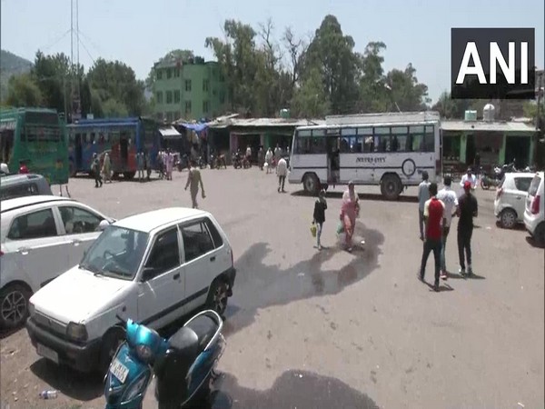 A view of the Poonch bus stand. (Photo/ANI)