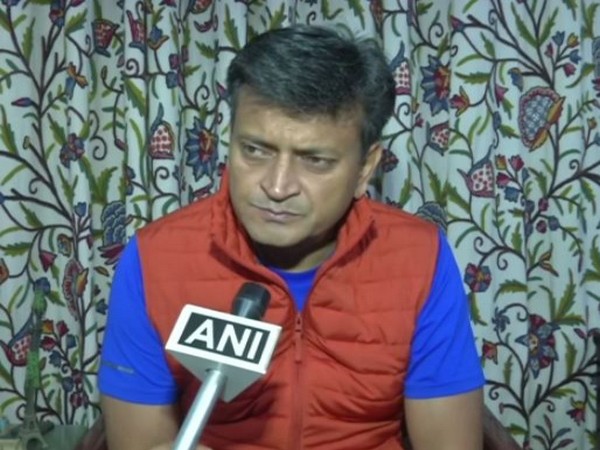 JDU leader Ajay Alok speaking to ANI on Tuesday. Photo/ANI
