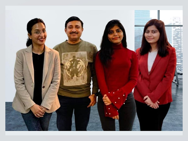 Founders of JJ Tax - Rashi, Jambukeswaran, Leesha, and Mehak.