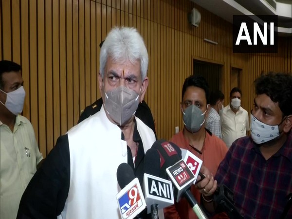 Jammu and Kashmir Lieutenant Governor Manoj Sinha. (Photo/ ANI)