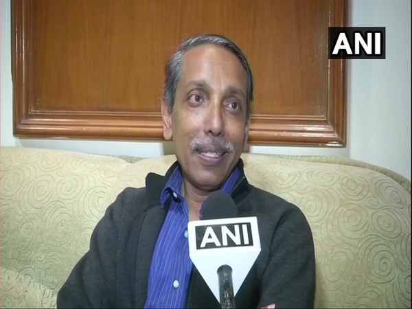 Vice-Chancellor M Jagadesh Kumar speaking to ANI in New Delhi on Wednesday. 