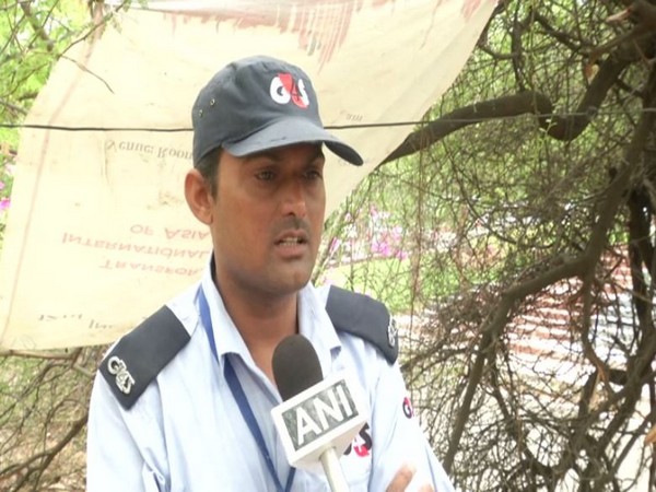 Ramjal Meena speaking to ANI in New Delhi on Tuesday.