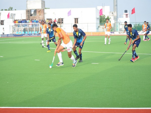 Players in action on Day-1 of Junior National Championship (Image: Hockey India)