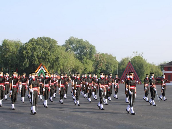 The Deputy Commandant and Chief Instructor's parade held at Indian Military Academy, Dehradun. (Photo/ANI)