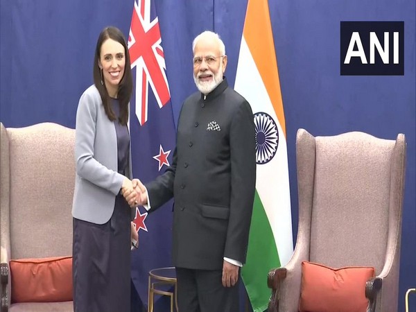Prime Minister Narendra Modi with New Zealand counterpart Jacinda Ardern in New York