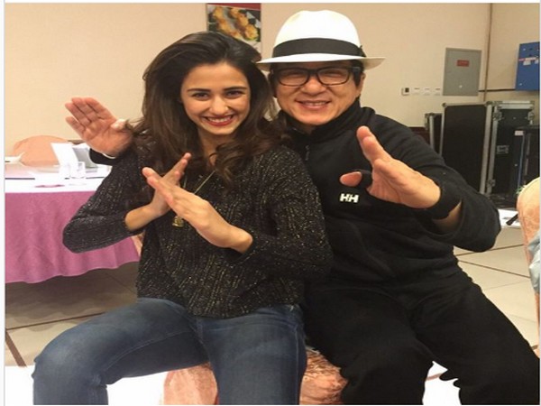 Actors Jackie Chan and Disha Patani (Image Source: Instagram)