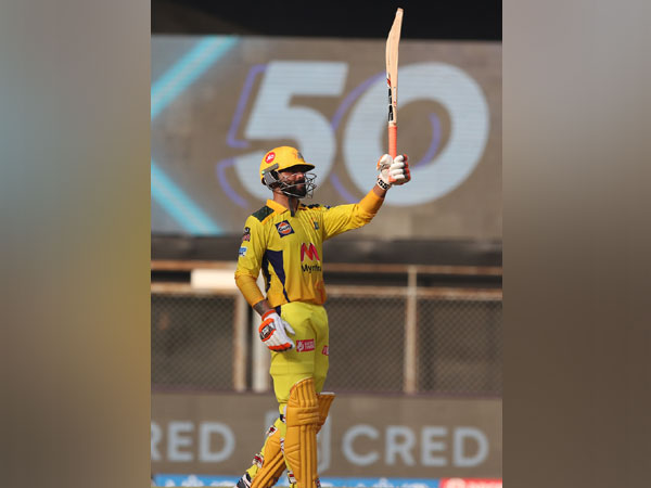 CSK all-rounder Ravindra Jadeja (Photo/ IPL Twitter)