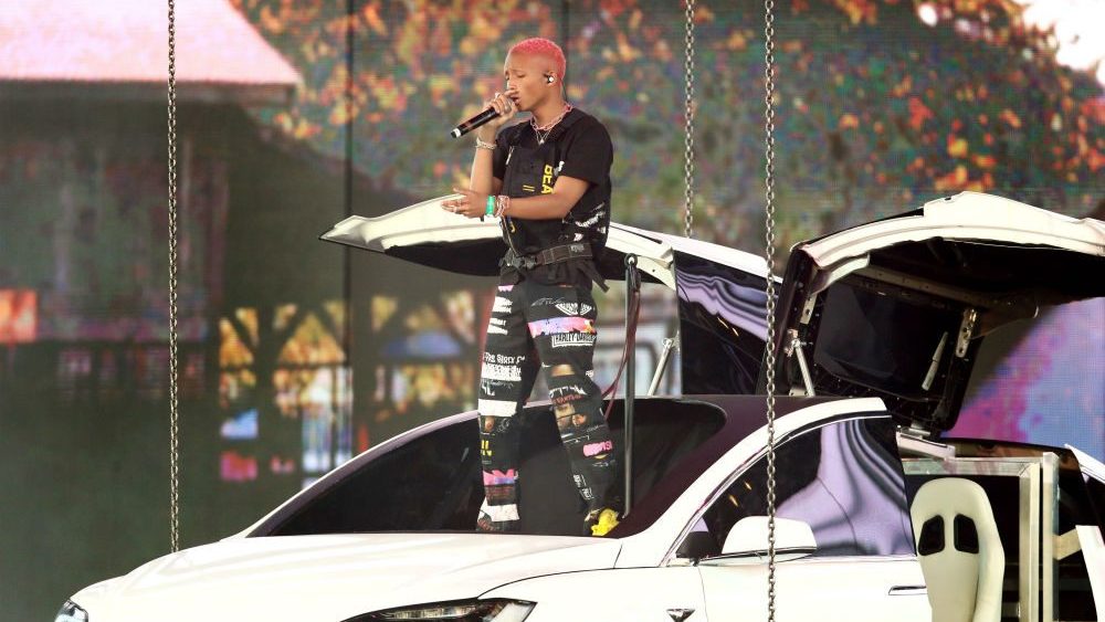 Jaden Smith at Coachella (Courtesy: Variety)