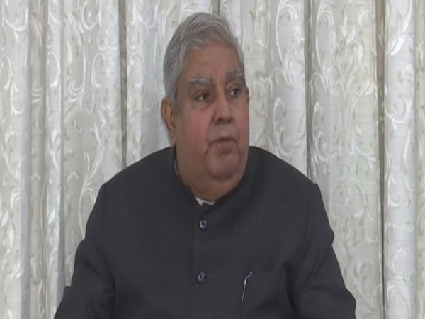 West Bengal Governor Jagdeep Dhankhar speaking during press conference in Delhi on Thursday. Photo/ANI