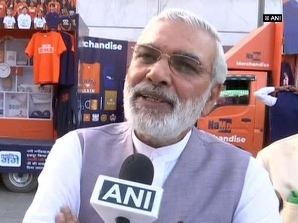 Jagdish Modi, a lookalike of Prime Minister Narendra Modi while talking to ANI on Saturday in New Delhi. Photo/ANI