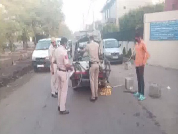 Visuals from the spot where the body was found. 