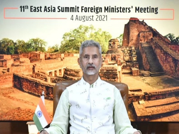 EAM S Jaishankar addressing the 11th EAS Foreign Ministers Meeting today.