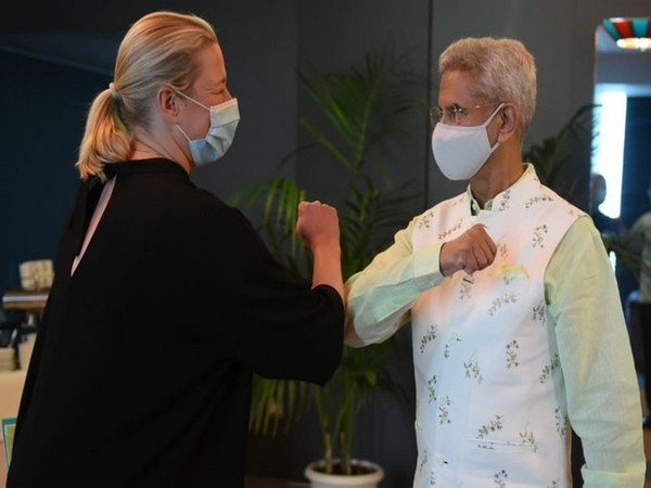 External Affairs Minister (EAM) S Jaishankar held a conversation with EU Commissioner for International Partnerships Jutta Urpilainen on Monday.