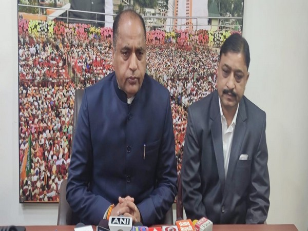 Himachal Pradesh CM Jai Ram Thakur (Photo/ANI)