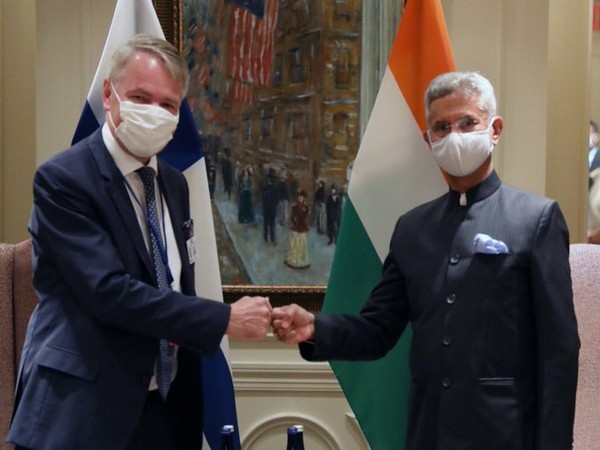 External Affairs Minister (EAM) S Jaishankar on Wednesday met with his Finnish counterpart Pekka Haavisto.