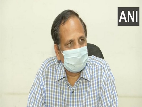Delhi Health Minister Satyendar Jain talking to ANI on discrepancies in COVID-19 deaths in the national capital on Sunday.